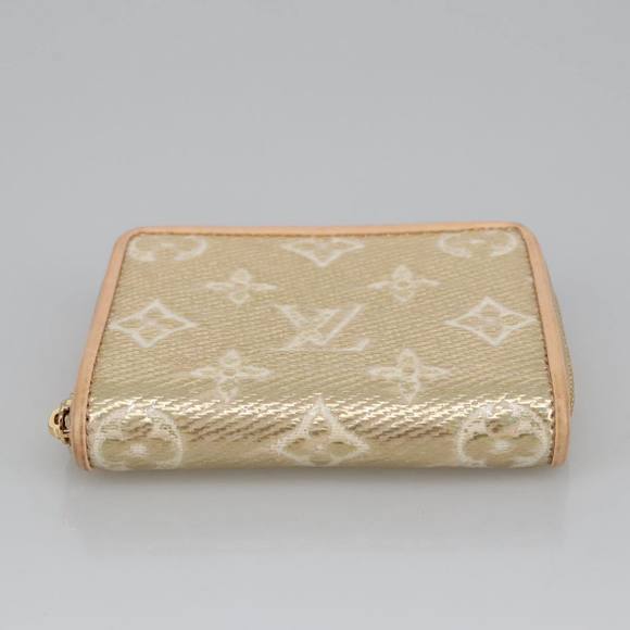 LOUIS VUITTON Monogram Laminated Jacquard Zippy Coin Purse M82483 Auth 100863SA - Picture 6 of 16